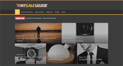 Desktop Screenshot of mysalesguide.com